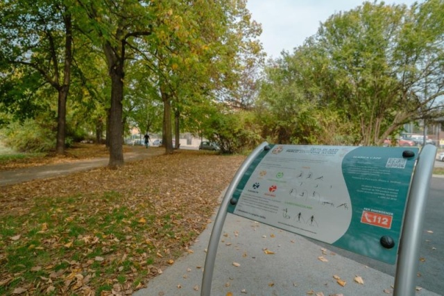 euroform w - Norwell - Outdoor Fitness für öffentliche Plätze - Fitnessgeräte für draußen in Stadtpark