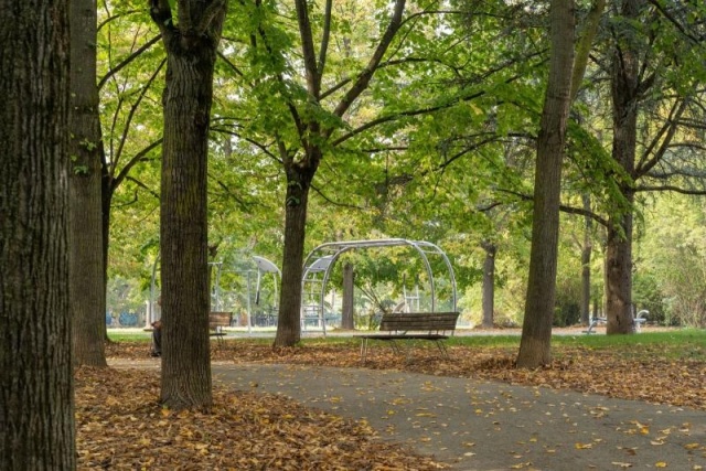 euroform w - Norwell - Outdoor Fitness für öffentliche Plätze - Fitnessgeräte für draußen in Stadtpark