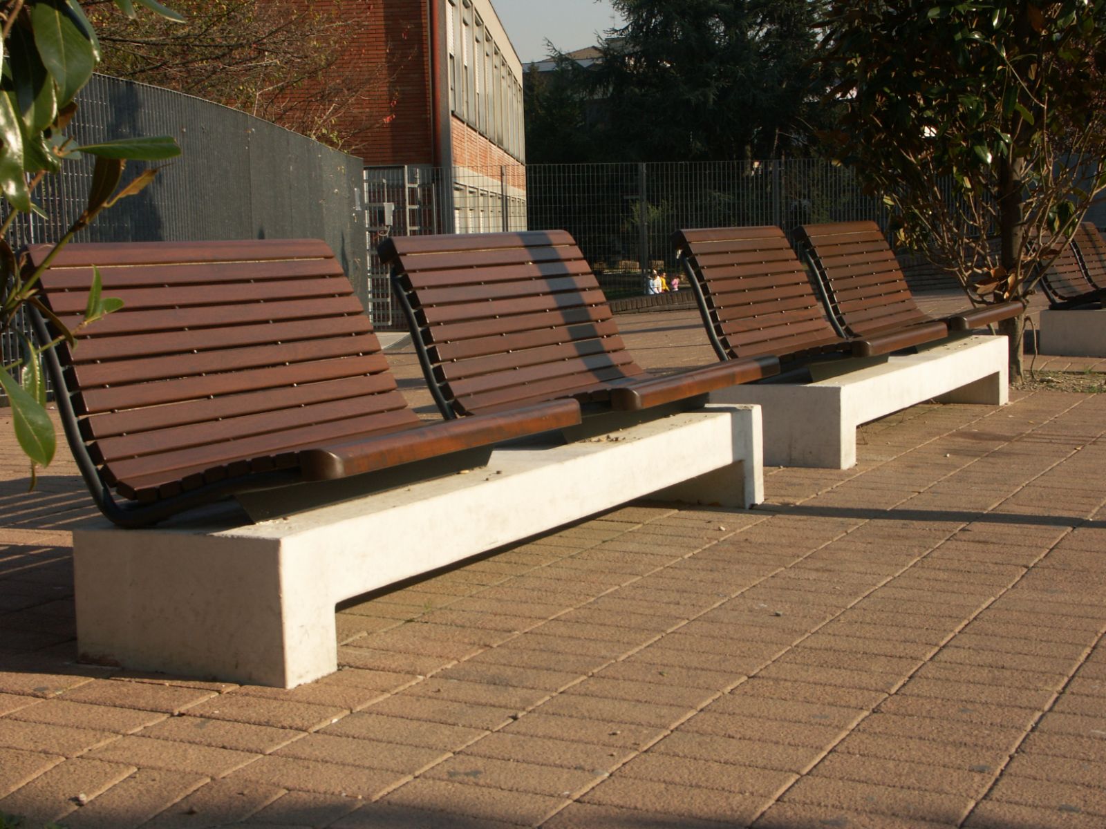 Contour Benches And Chairs Wood