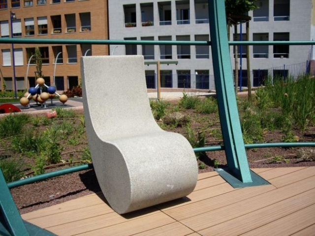 euroform w - urban furniture - benches concrete - seatings - Mago Urban - Coma
