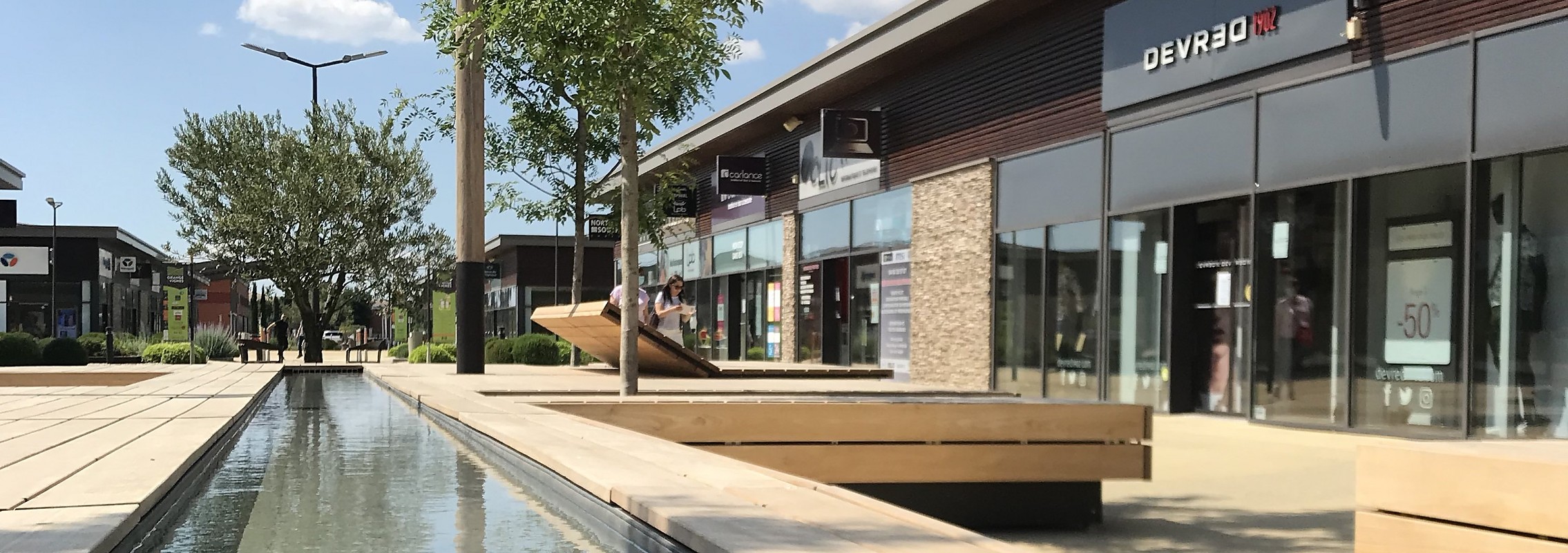 euroform w - arredo urbano - isola di seduta - isola modulare di seduta