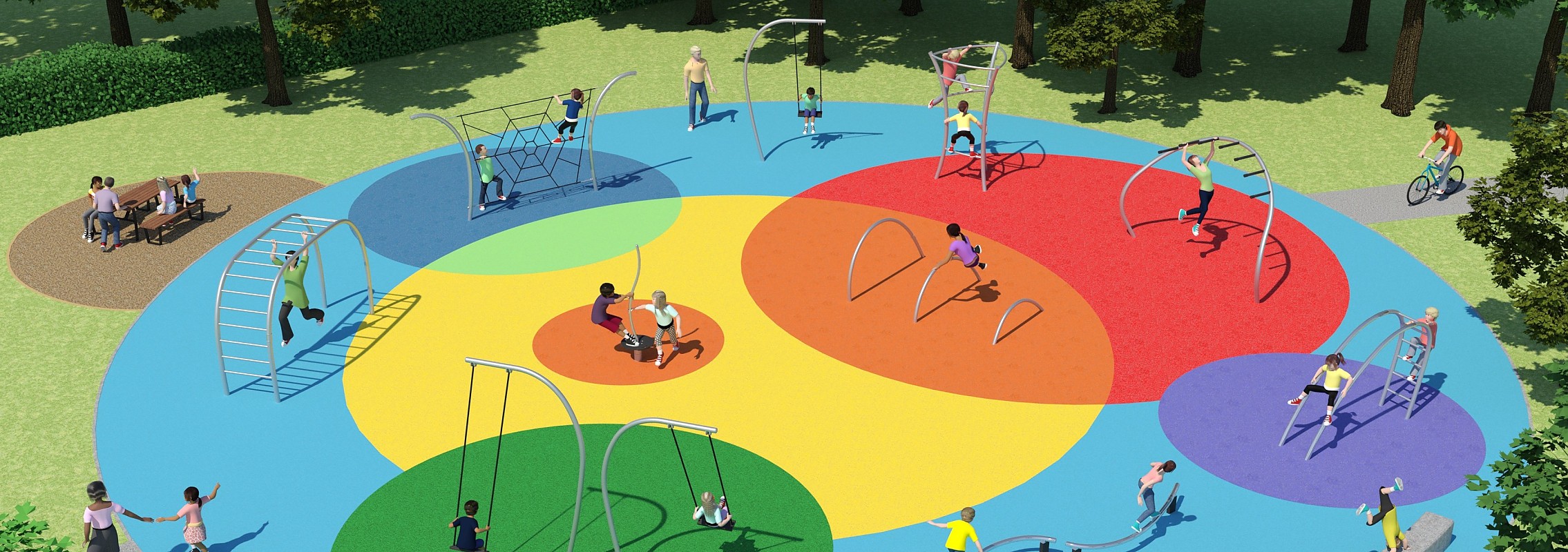 Norwell Play, strutture da gioco in metallo, attrezzature da gioco