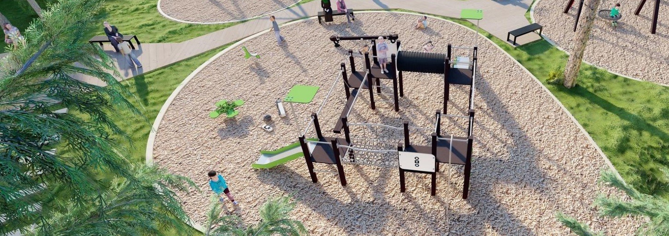 Norwell Play, strutture da gioco in metallo, attrezzature da gioco