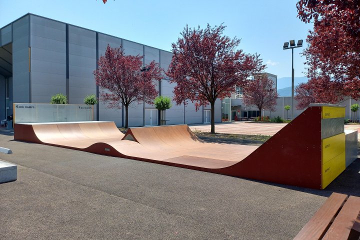Ecco il nuovo skatepark di Laives!