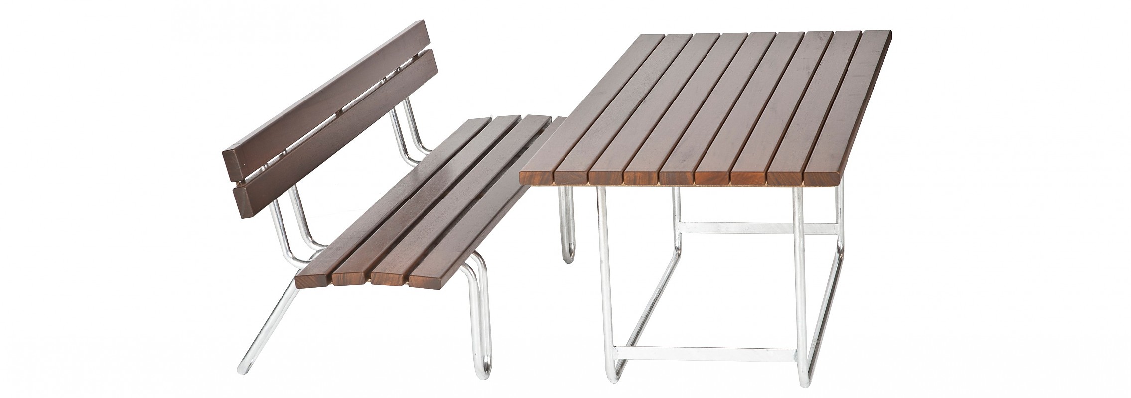 euroform w - Stadtmobiliar - Piknik Tisch Kinder - Sitzbank Holz - Mini pic-Nic