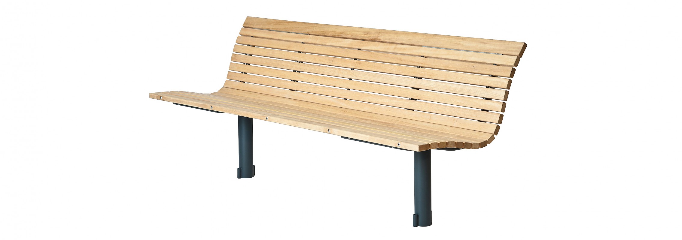 euroform w - Stadtmobiliar - Sitzbank Holz - Stilo - Senioren Bank