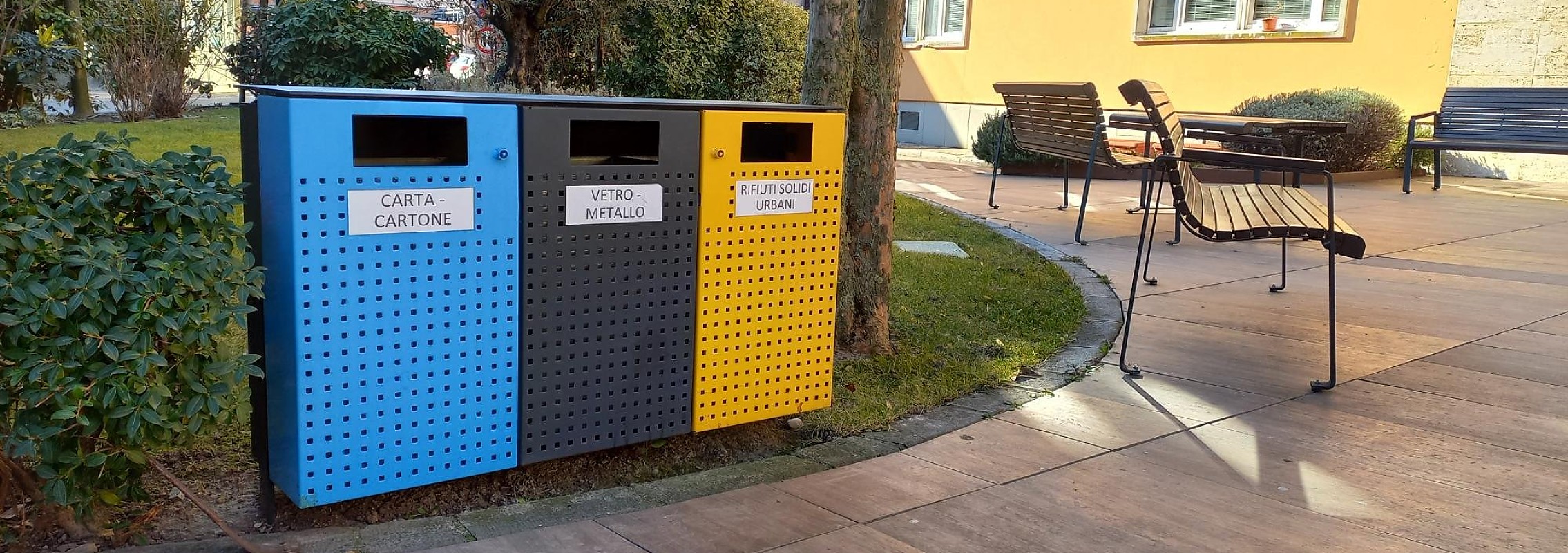 euroform w - urban furniture - litter bins - waste separation - Ecology