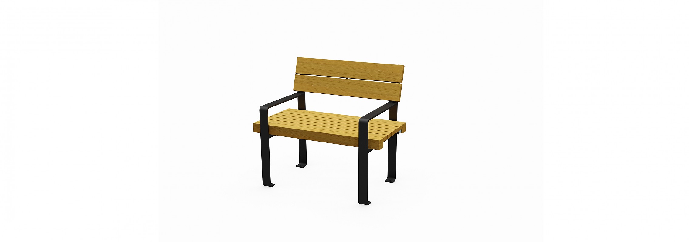 euroform w - Stadtmobiliar - Sitzbank Holz - Stuhl - Lineasedia light