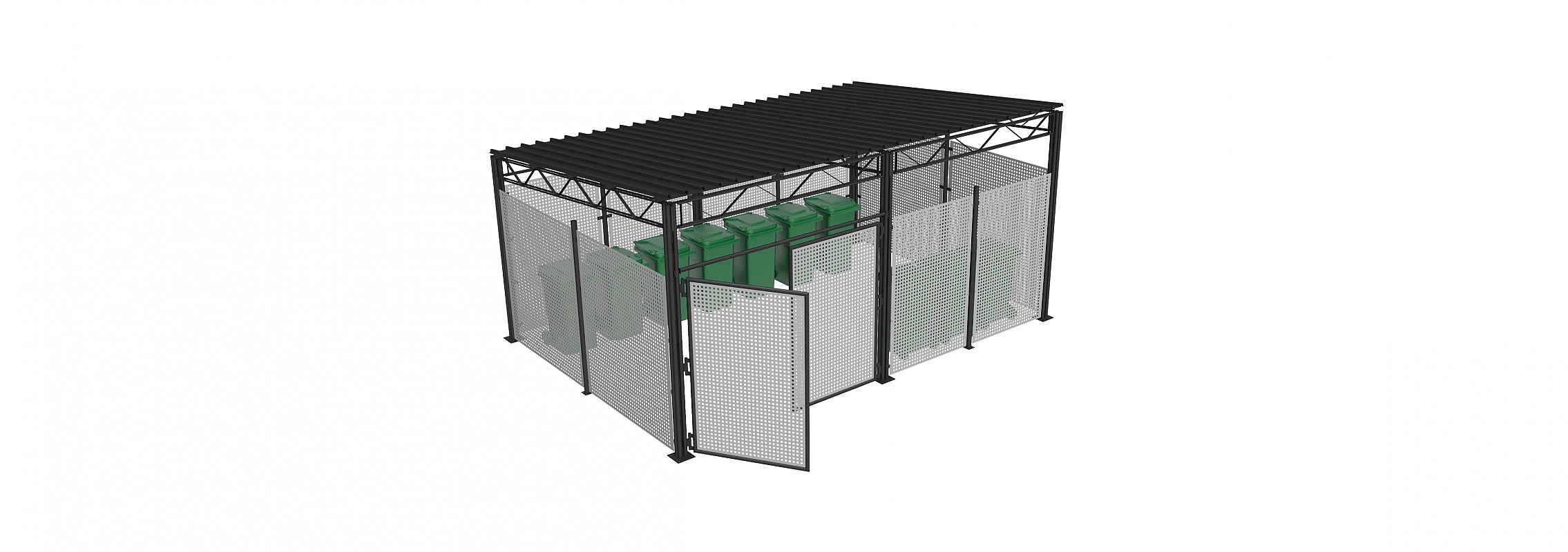 euroform w - Stadtmobiliar - Überdachung - Gründach - Via Verde