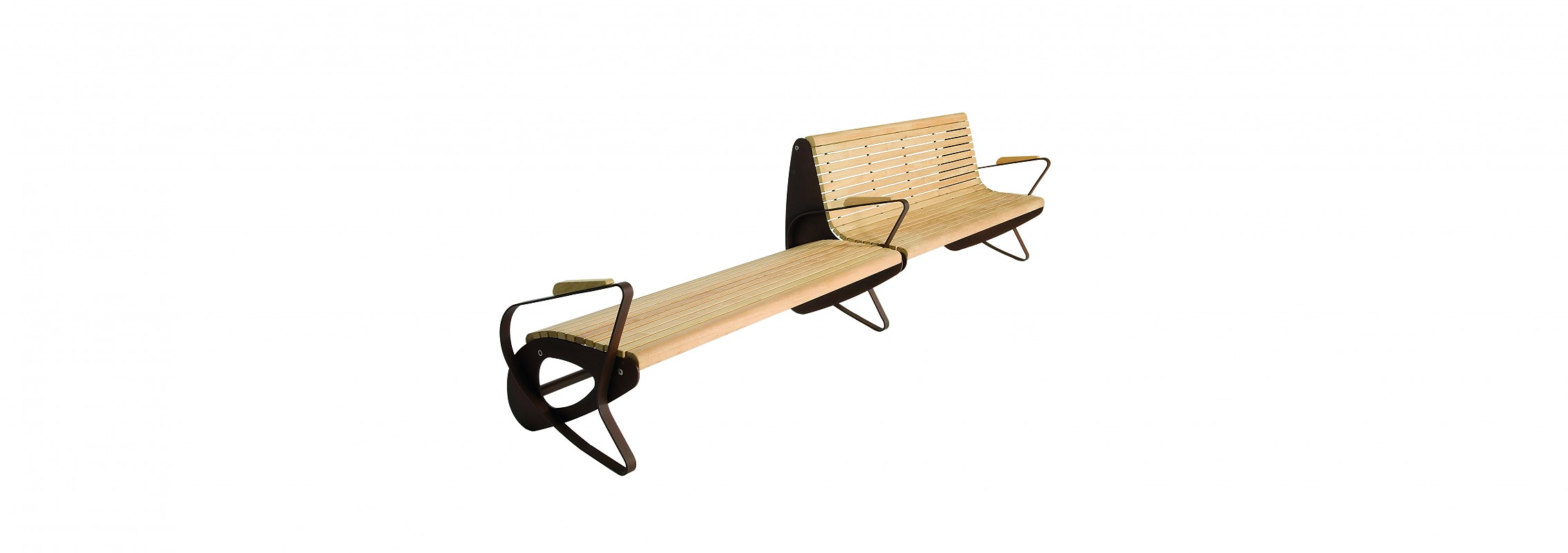 euroform w - Stadtmobiliar - Sitzbank Holz - Alldouble