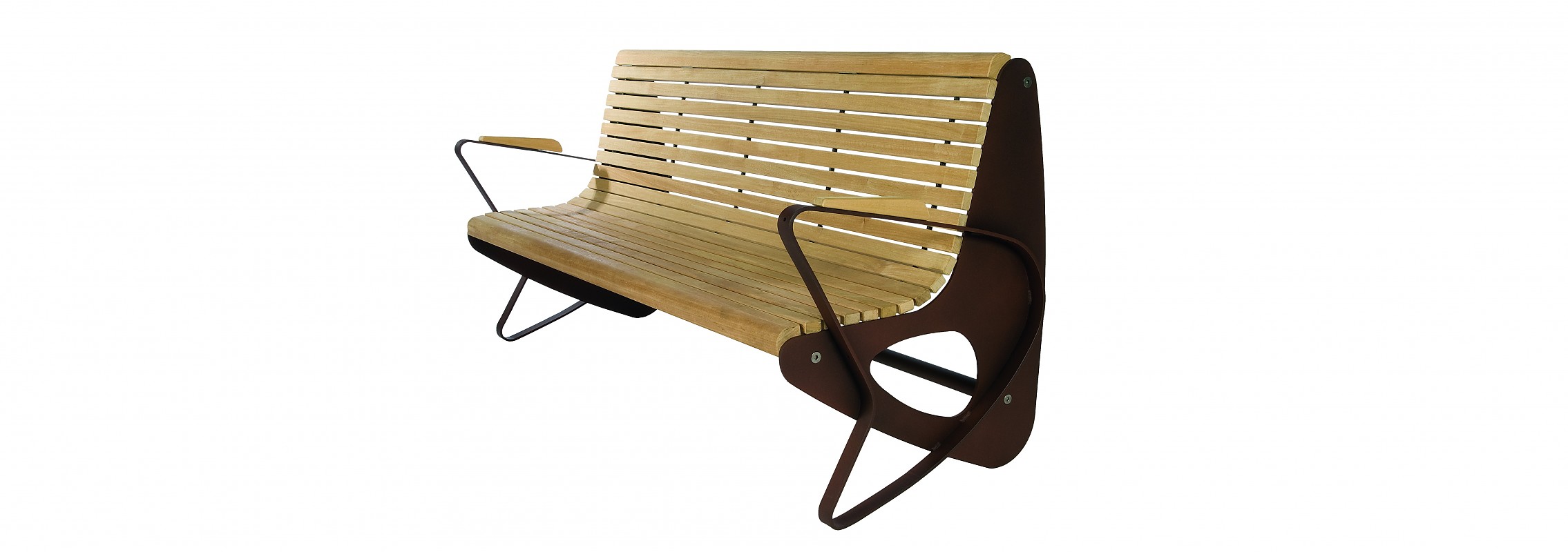 euroform w - Stadtmobiliar - Sitzbank Holz - Allone