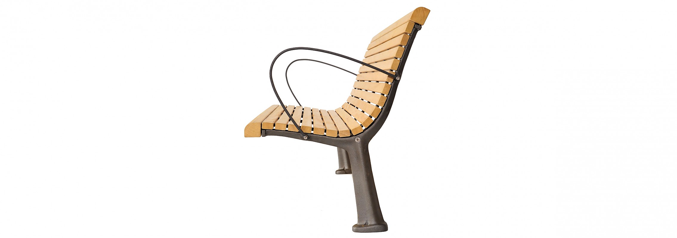 euroform w - Stadtmobiliar - Sitzbank Holz - Ancora