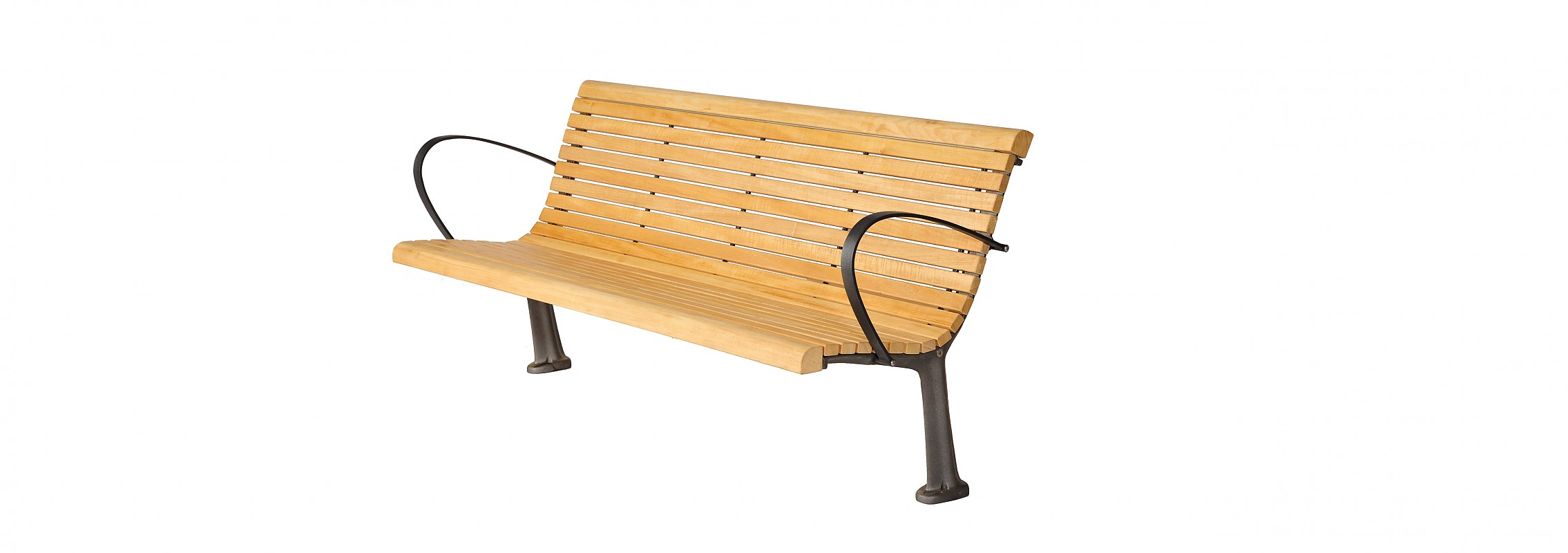 euroform w - Stadtmobiliar - Sitzbank Holz - Ancora