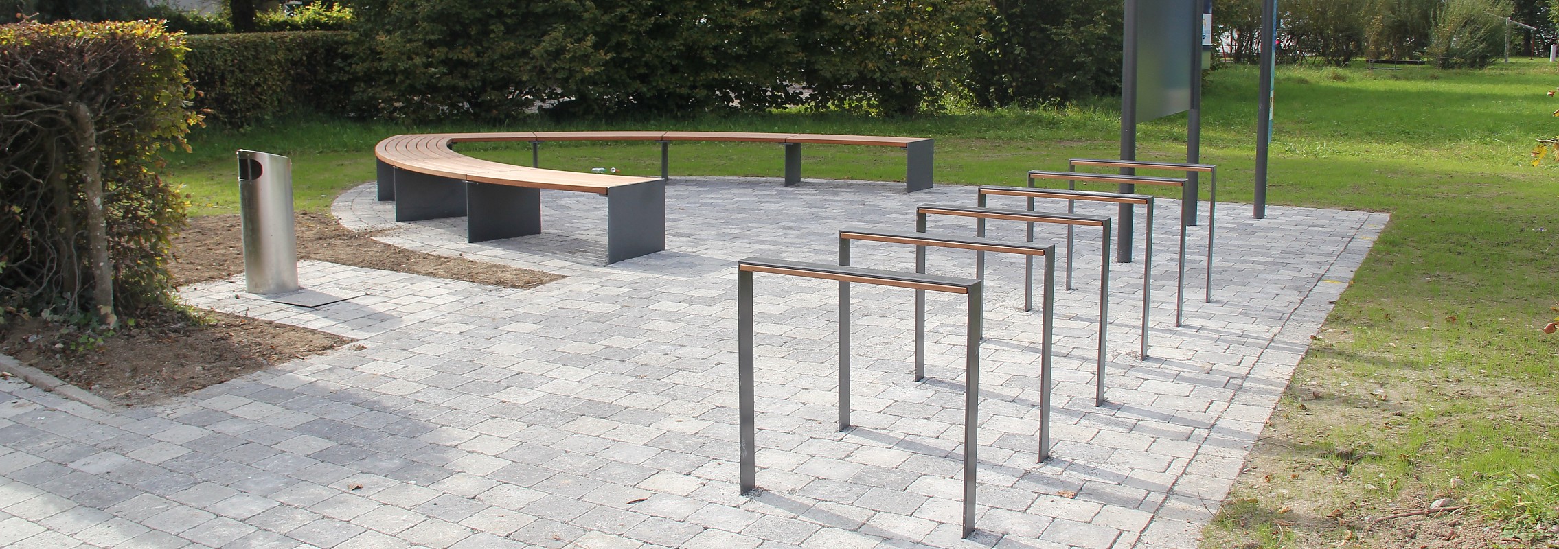 euroform w - arredo urbano - portabici - systema per bici - Aron