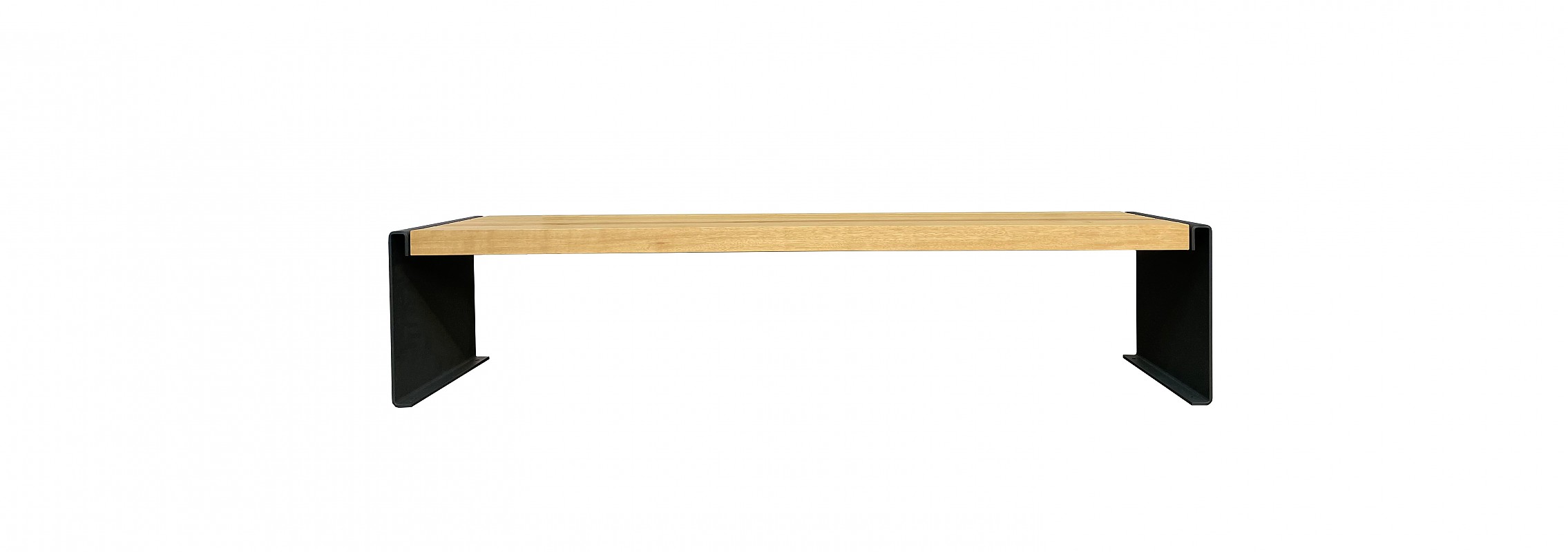 euroform w - urban furniture - park bench wood - seating - Aron