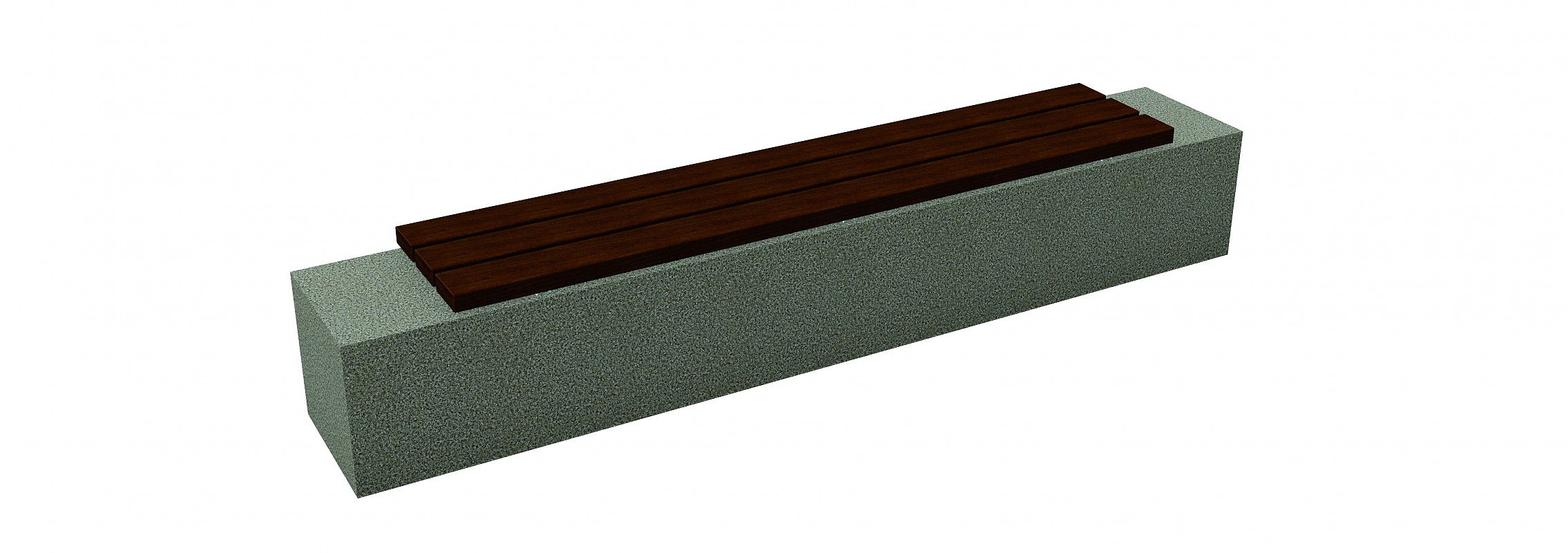 euroform w - urban furniture - park bench wood - seating - Block 99 - bench top