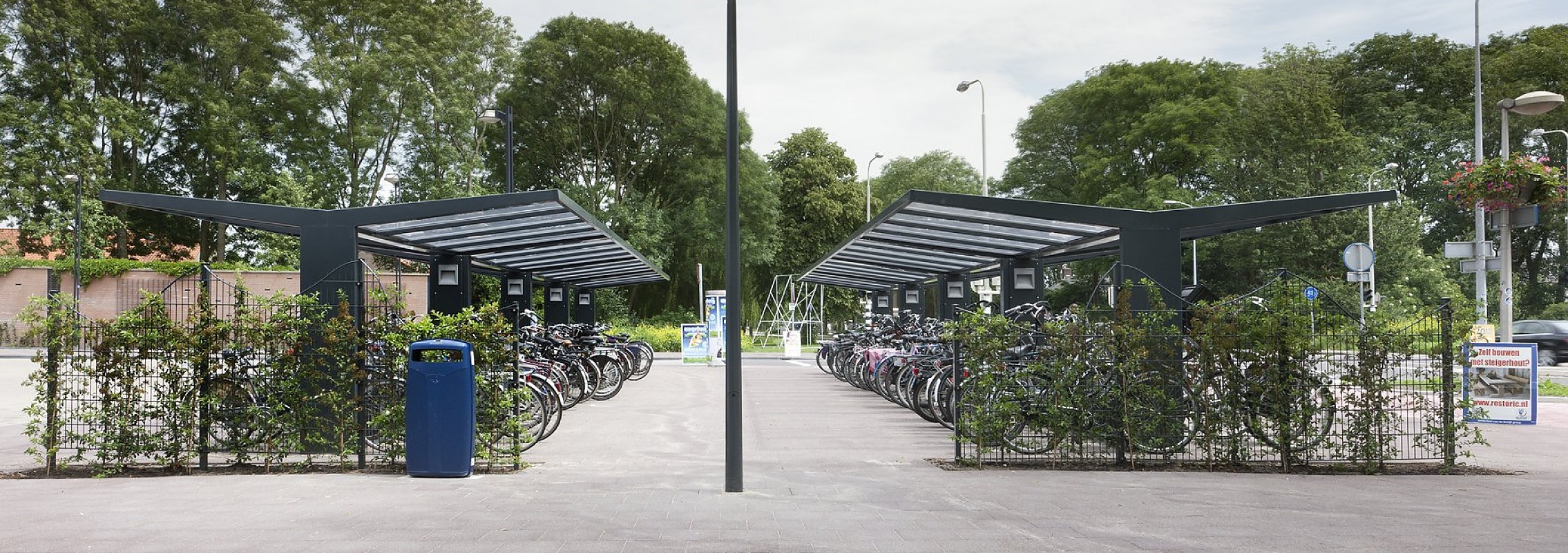 euroform w - Stadtmobiliar - Fahrradüberdachung - Fahrradständer