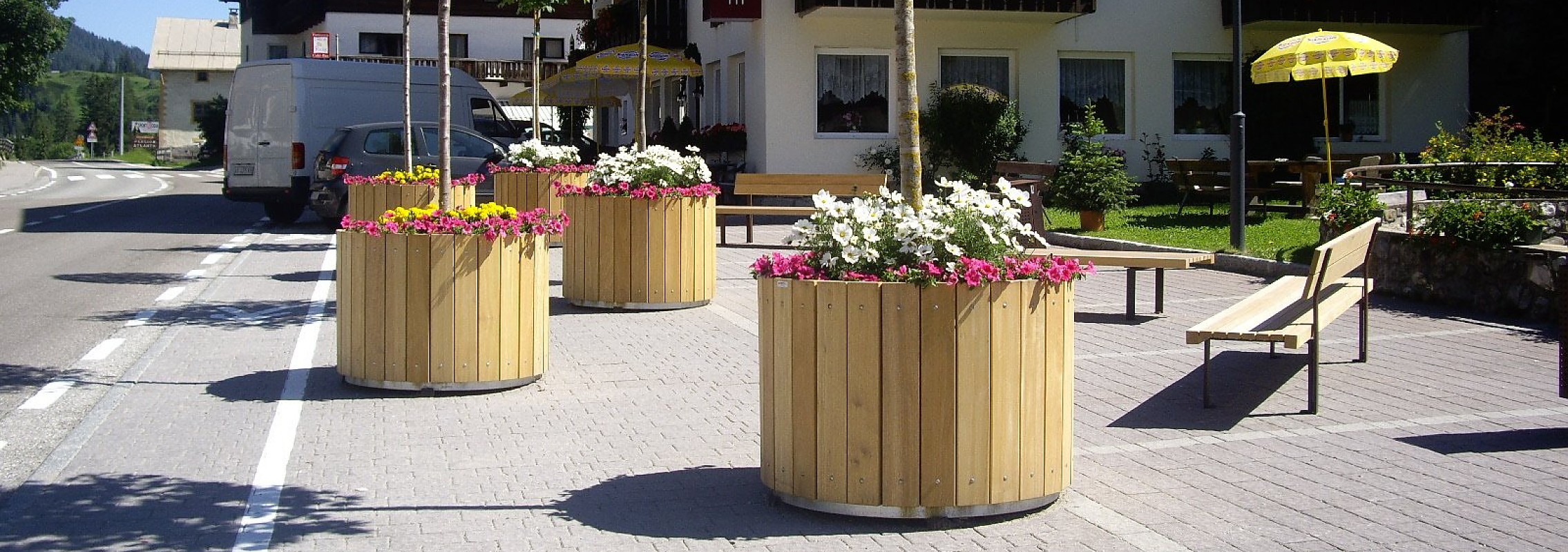 euroform w - arredo urbano - fioriere - Cascara