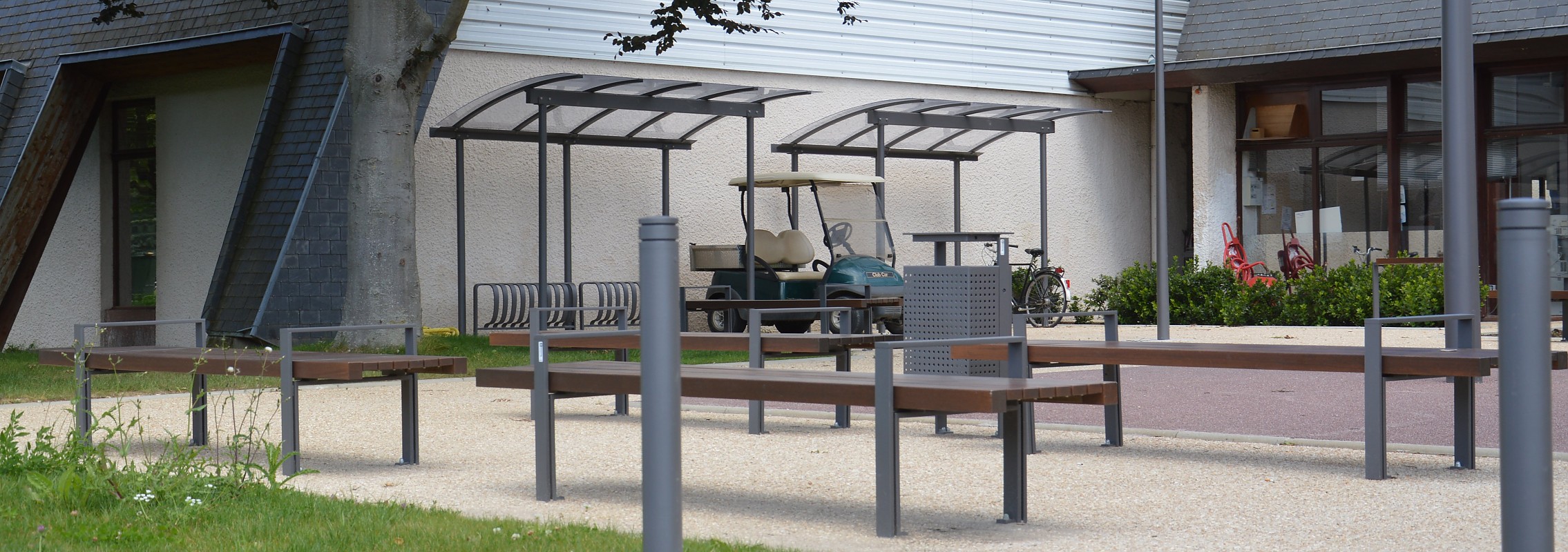 euroform w - urban furniture - bike shelter - bike racks - Combi Bike