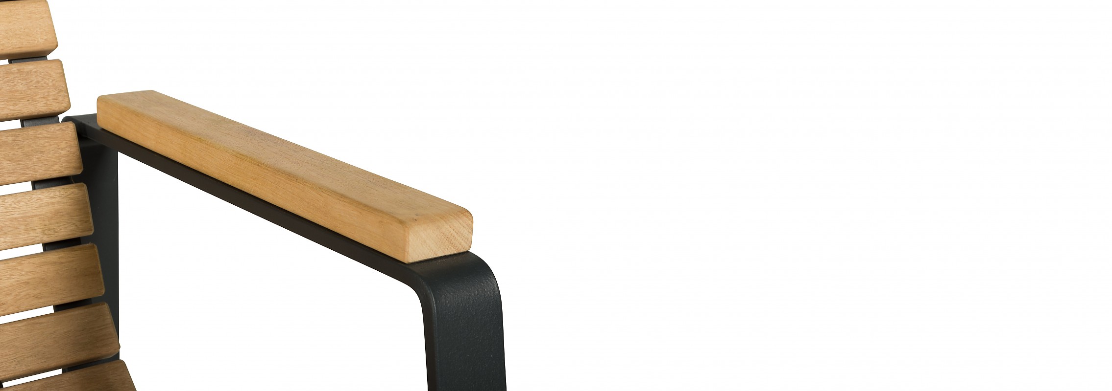 euroform w - urban furniture - park bench wood - seating - Comfort