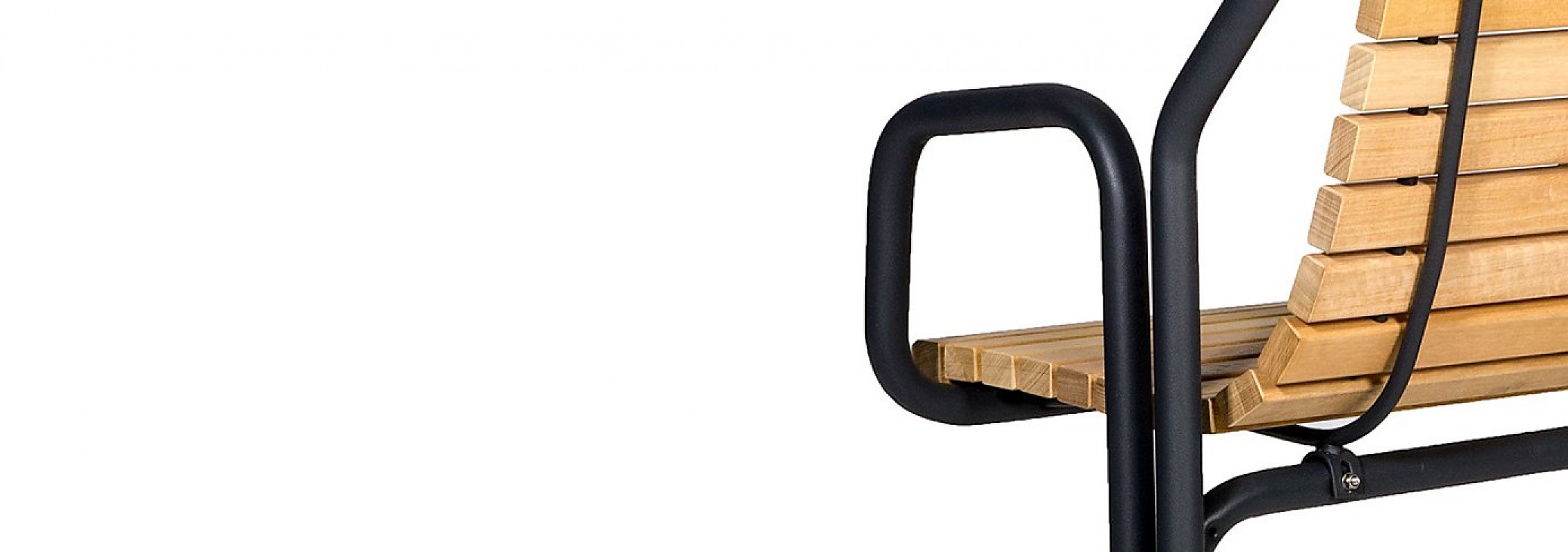 euroform w - urban furniture - park bench wood - seating - Contour 319 - Senior