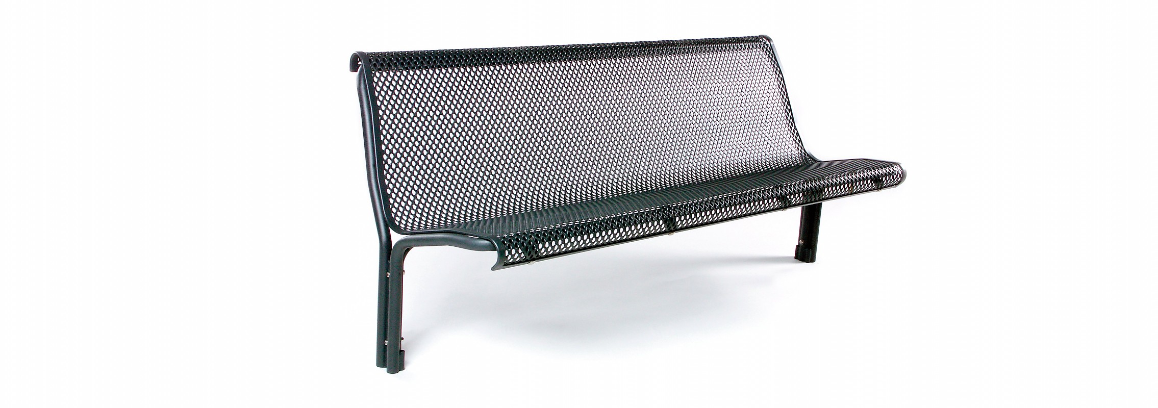 euroform w -Stadtmobiliar - Sitzbank Metall - Contour 325 M