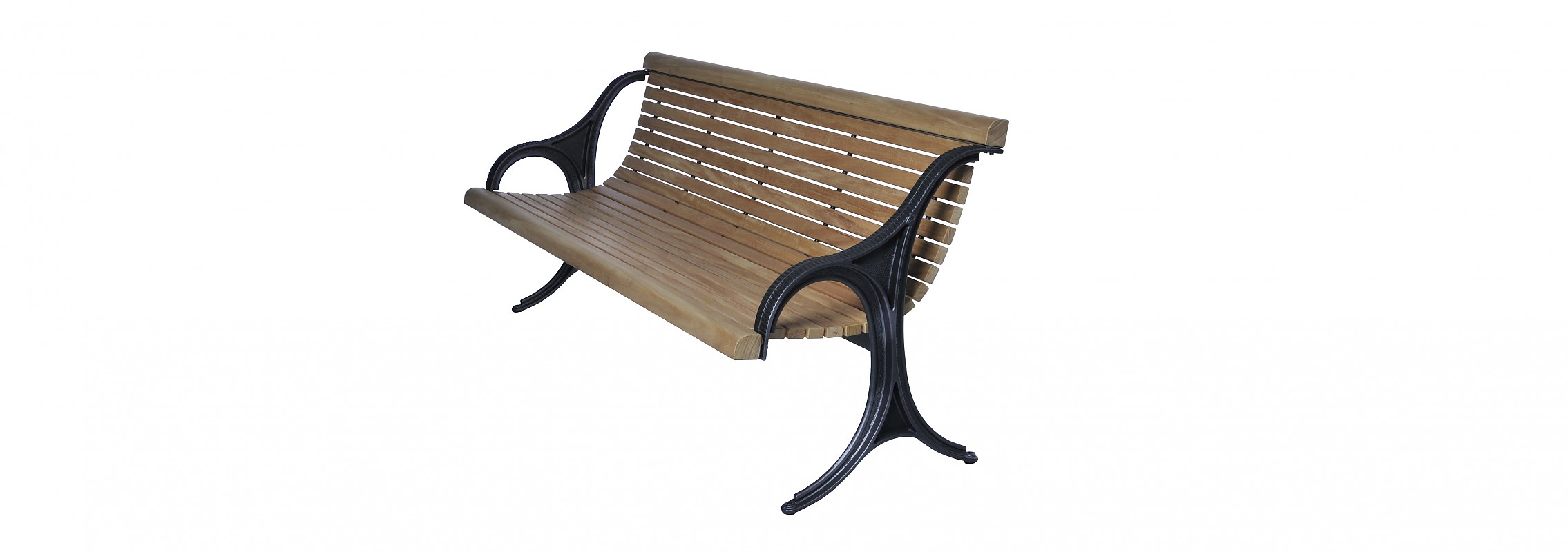 euroform w - urban furniture - park bench wood - seating - Epoca