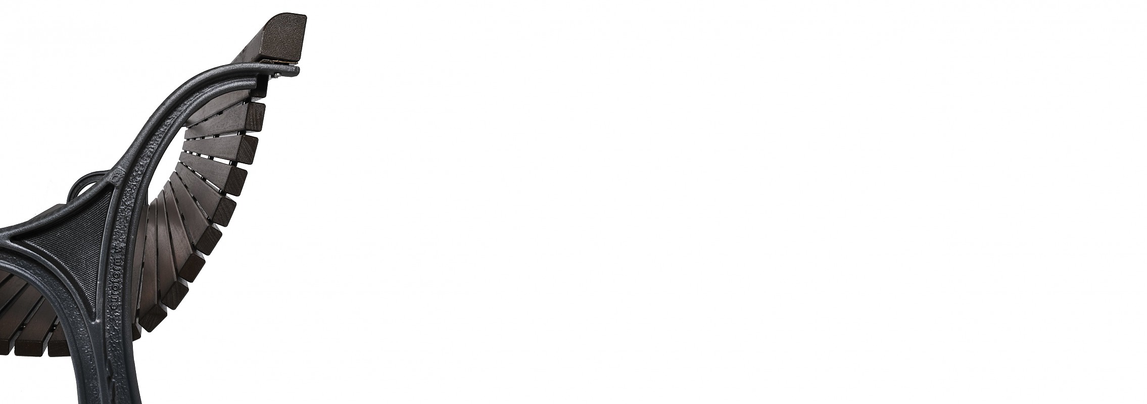 euroform w - urban furniture - park bench wood - seating - Epoca