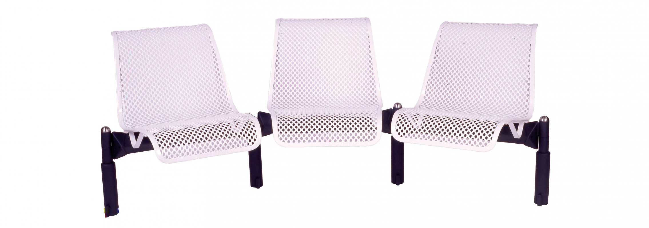 euroform w - urban furniture - park bench metal - seating - Domino - bench top