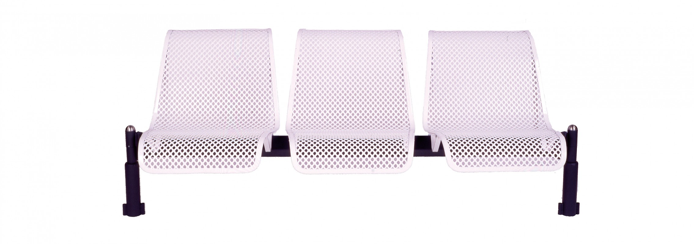 euroform w - urban furniture - park bench metal - seating - Domino - bench top