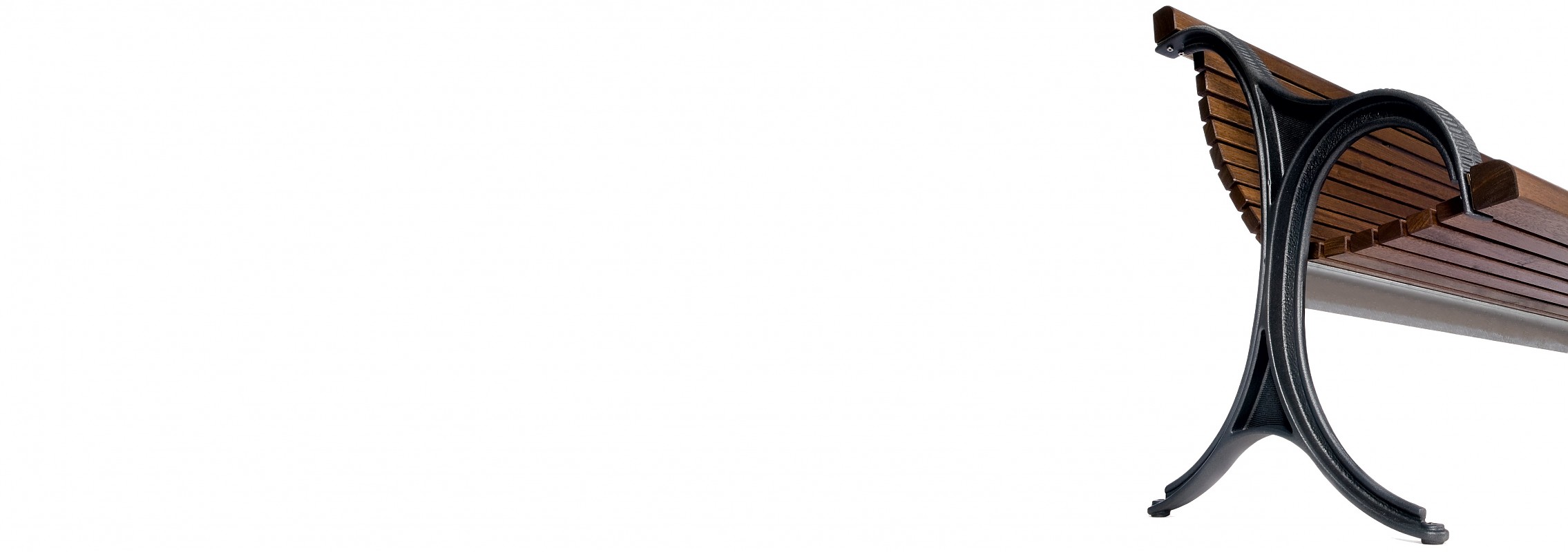 euroform w - urban furniture - park bench wood - seating - Epoca