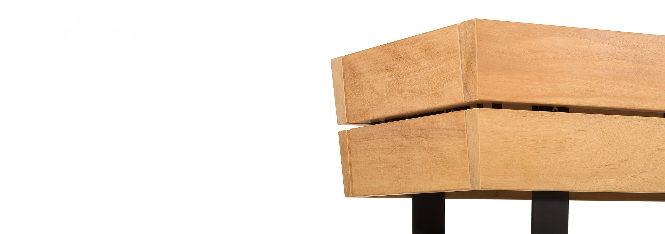 euroform w - Stadtmobiliar - Sitzbank Holz - lounger - modulare Bank - Isola