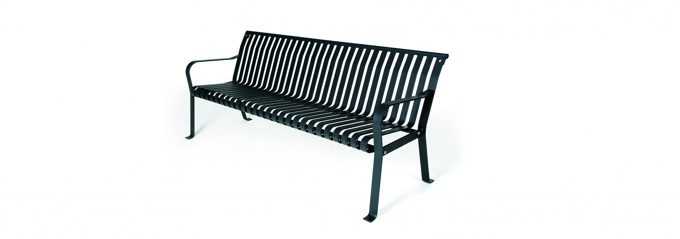 euroform w - Stadtmobiliar - Sitzbank Metall - Tulip