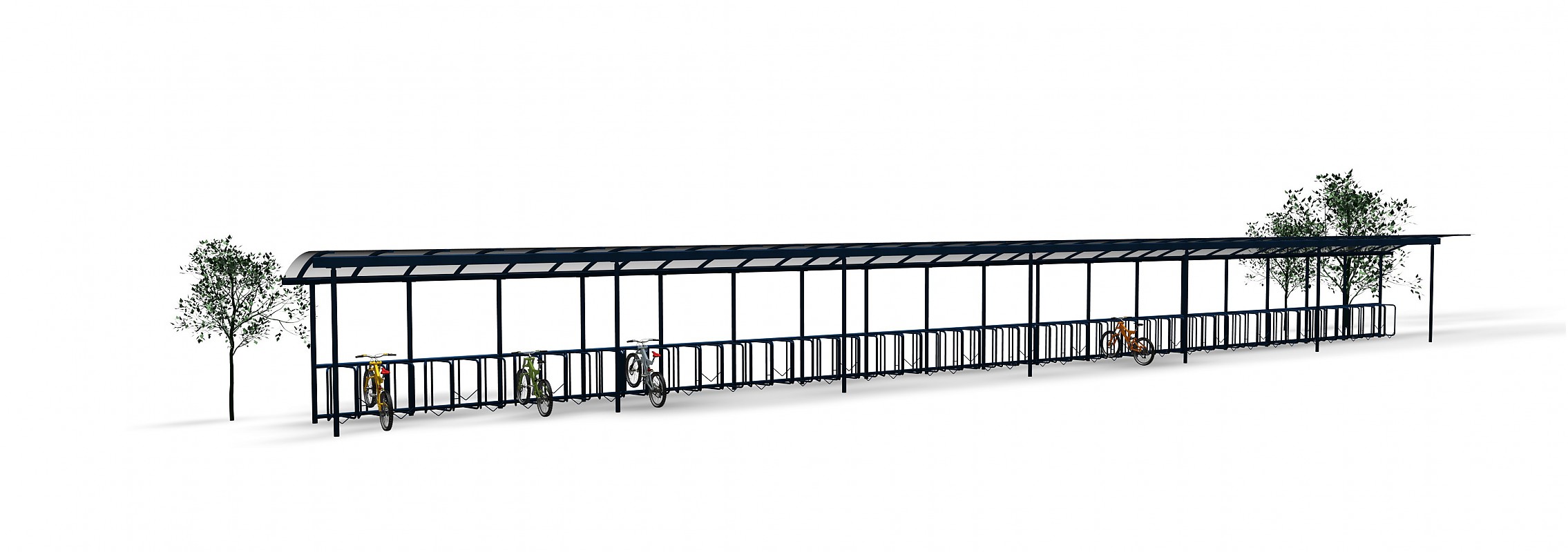 euroform w - urban furniture - bike shelter - bike racks - Combi Bike