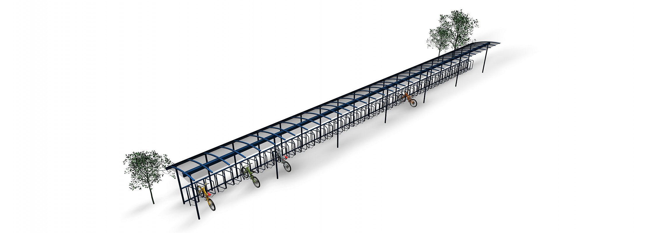 euroform w - urban furniture - bike shelter - bike racks - Combi Bike