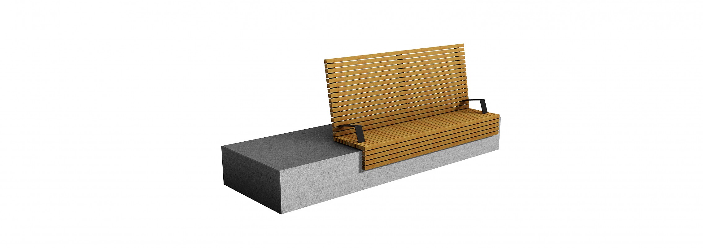 euroform w - Stadtmobiliar - Sitzbank Holz - Bankauflage - custommade