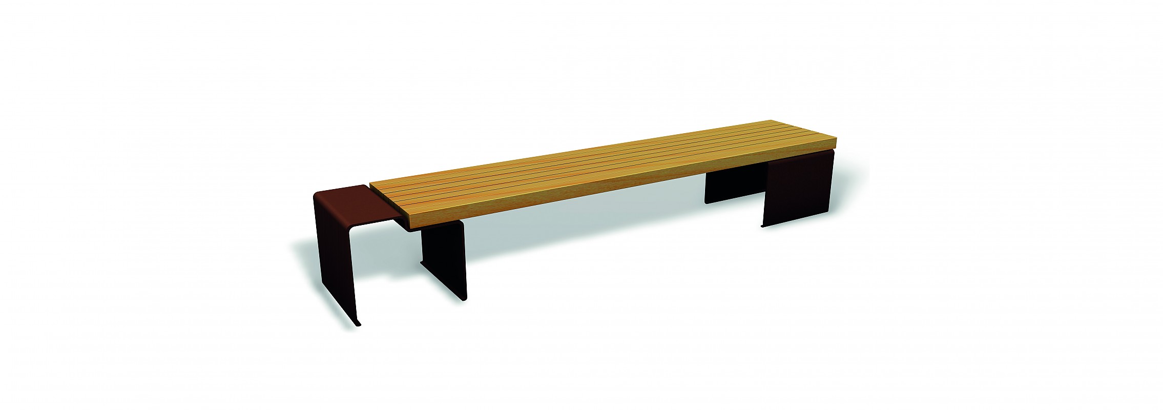 euroform w - Stadtmobiliar - Sitzbank Holz - Linea 1310