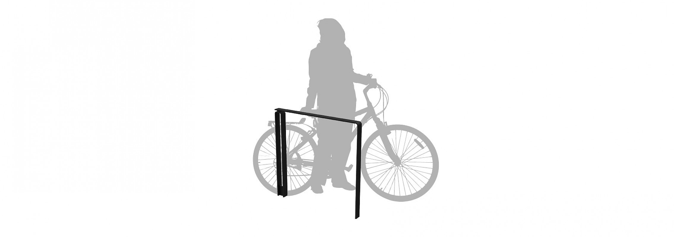 euroform w - urban furniture - bike racks - Lineabici light