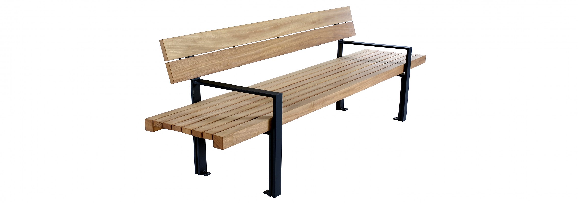 euroform w - Stadtmobiliar - Sitzbank Holz - Lineaseduta