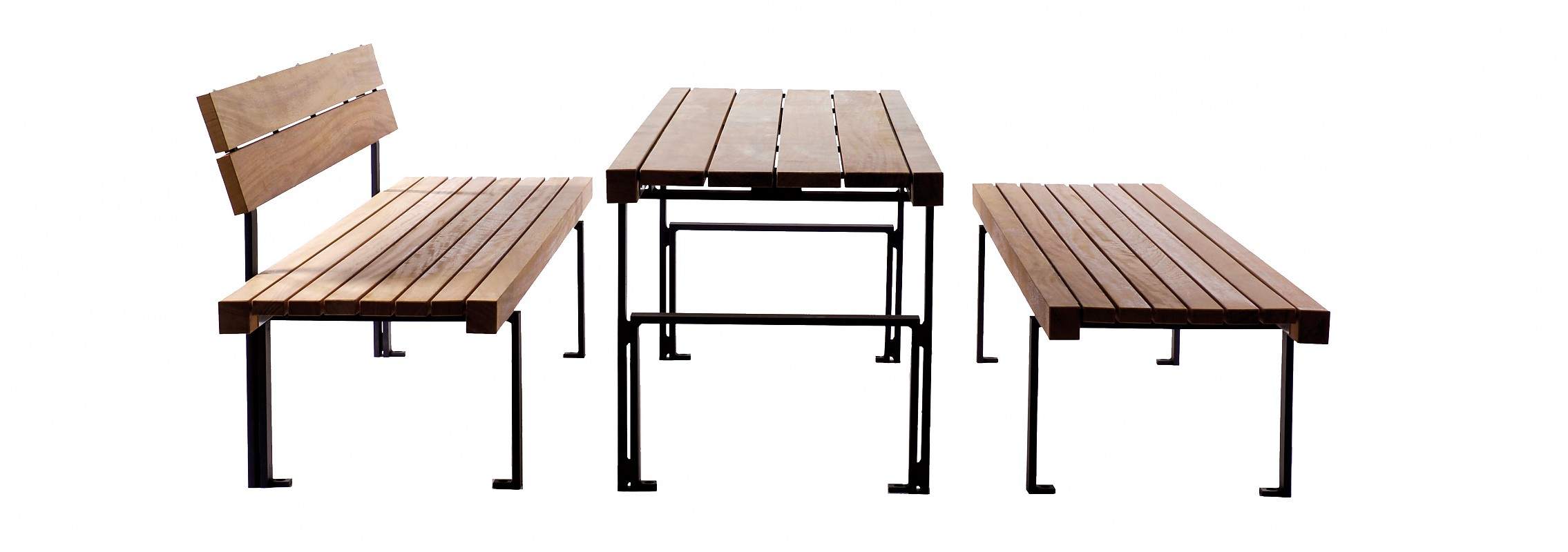 euroform w - urban furniture - pic nic set - table - Lineatavolo