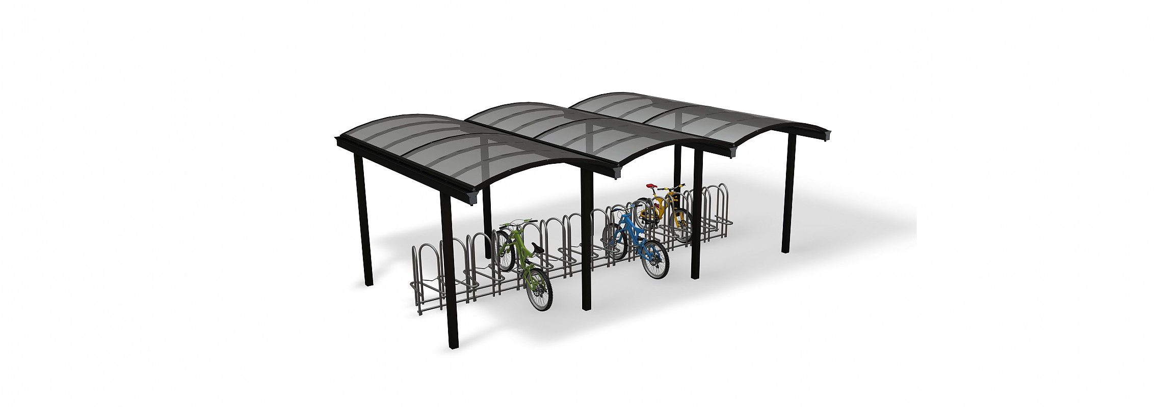 euroform w - urban furniture - bike shelter - bike racks - Galleria
