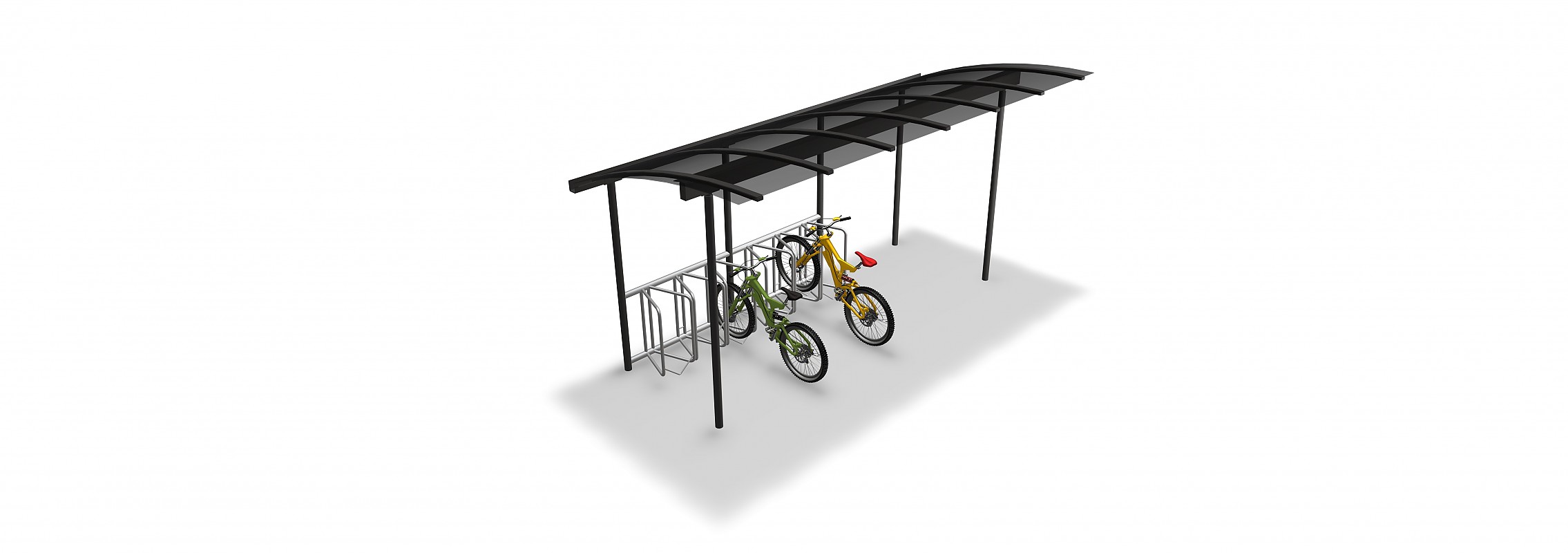 euroform w - urban furniture - bike shelter - bike racks - Combi Bike
