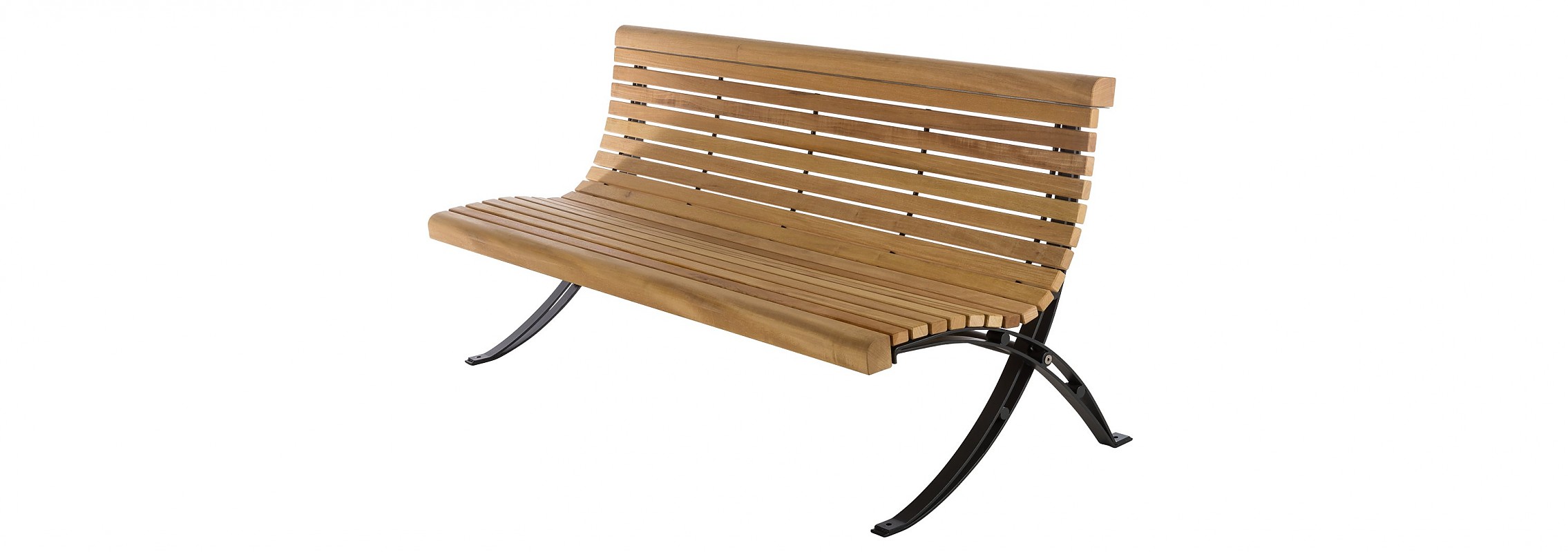 euroform w - Stadtmobiliar - Sitzbank Holz - Palazzo light