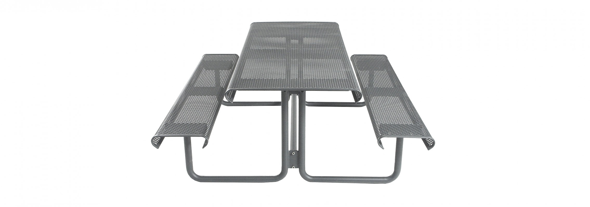 euroform w - urban furniture - pic nic set - table - Pluto - park bench metal
