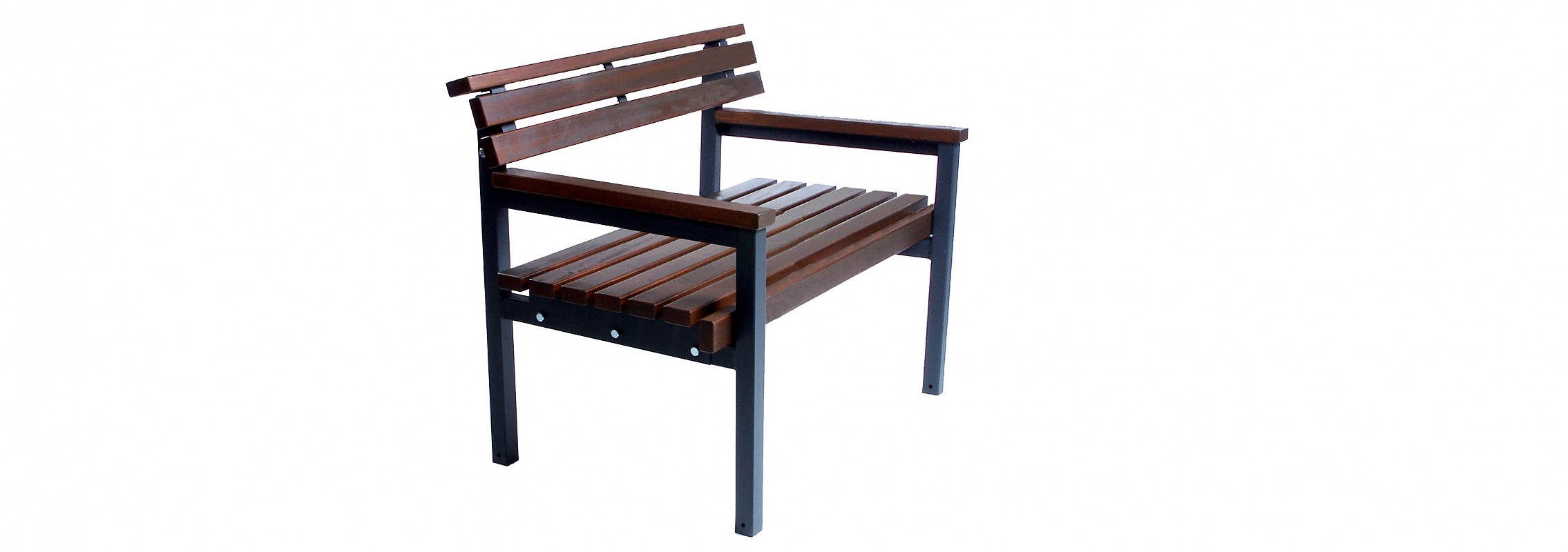 euroform w - urban furniture - park bench wood - seating - Quattro