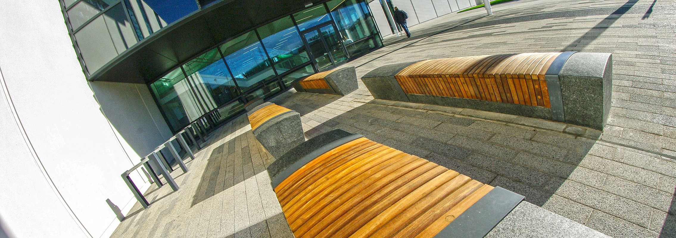 euroform w - urban furniture - parkbench wood - bench top - seating