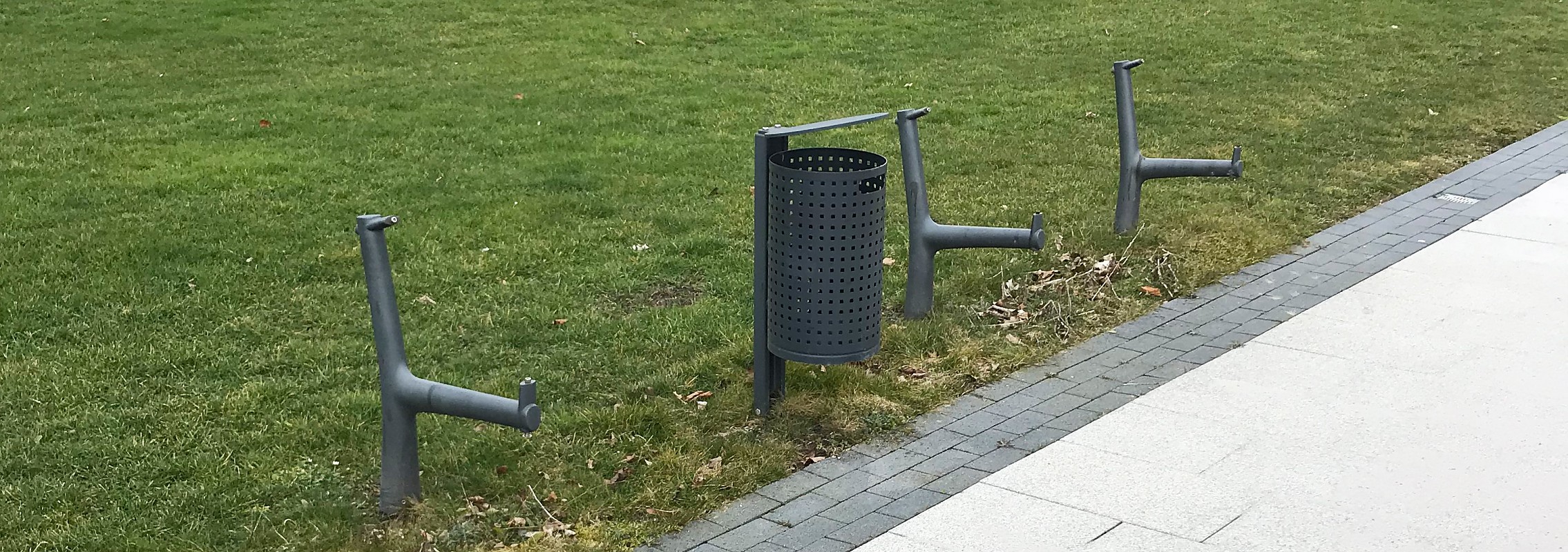 euroform w - arredo urbano - cestini portarifiuti - Simple+