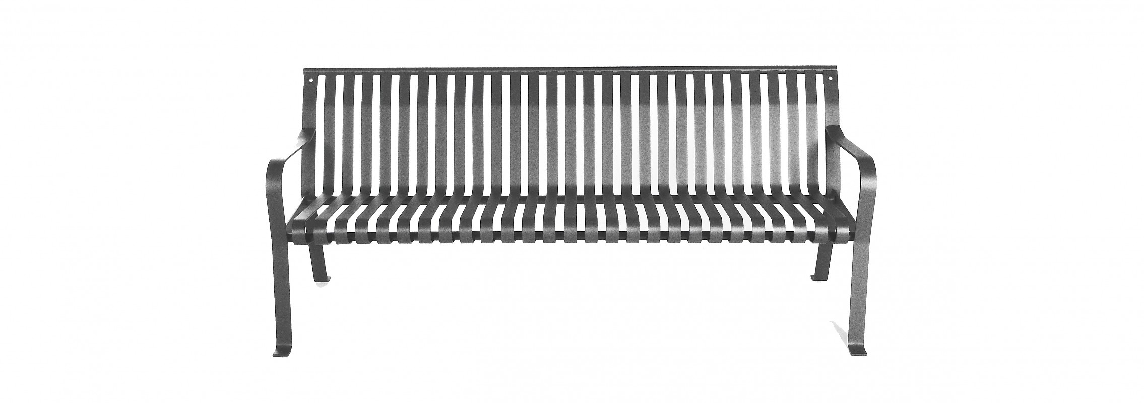euroform w - Stadtmobiliar - Sitzbank Metall - Tulip