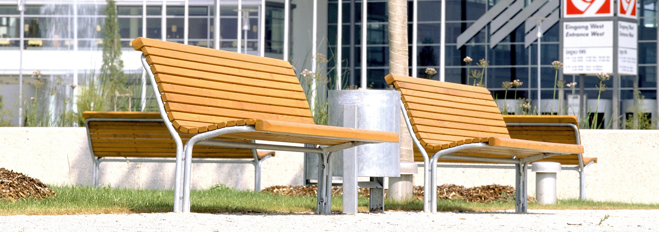 euroform w - arredo urbano - panchina legno - sedute - Contour 325