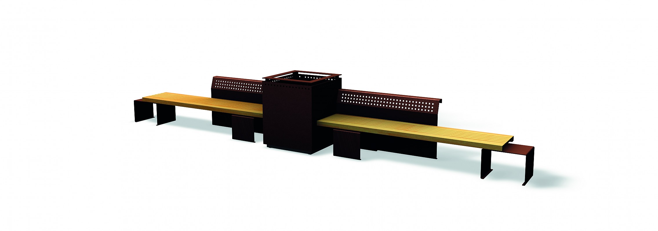 euroform w - arredo urbano - panchine legno - Linea 385 - sedute